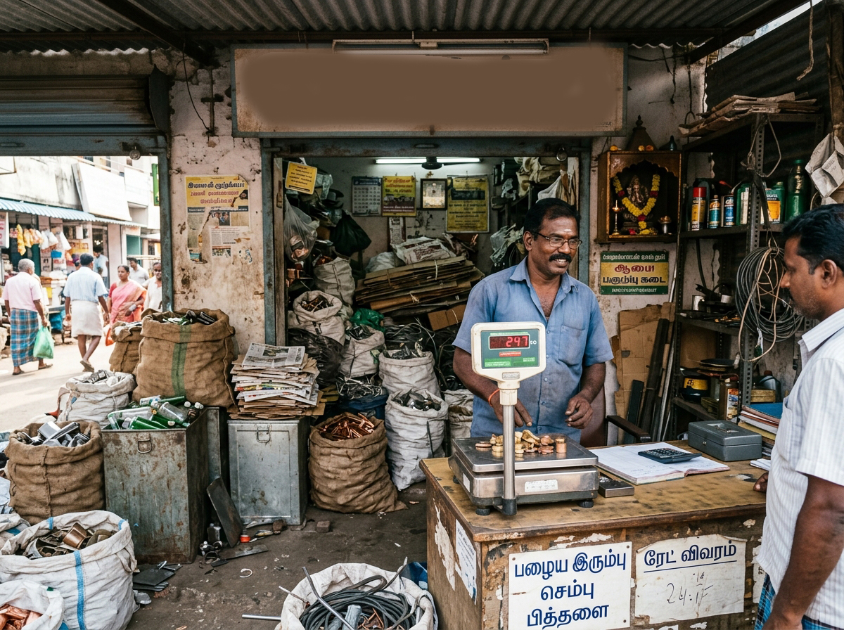 Tamil Scrap Shop Saidapet Chennai